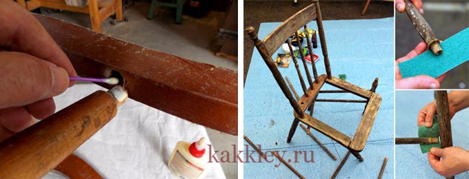 Чем склеить деревянный стул — какой клей использовать