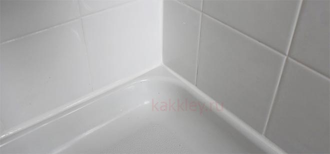 Как хорошо заполнить швы в ванной герметиком